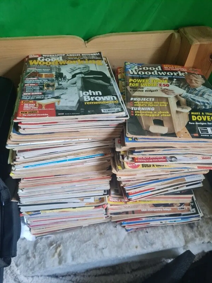 150 woodworking magazines - Image 4