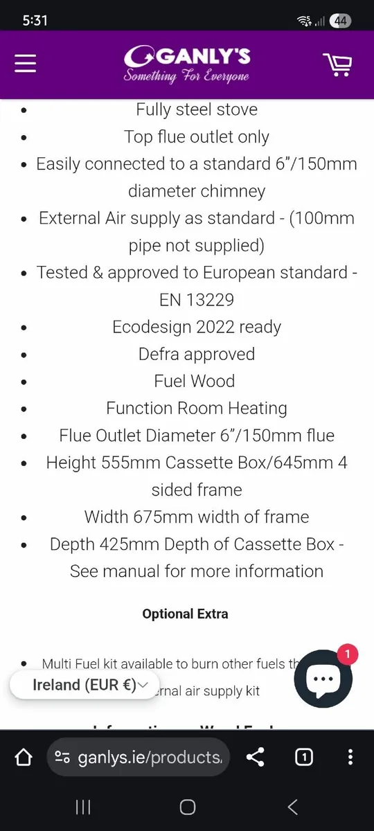 Stove (Stanley) - Image 1