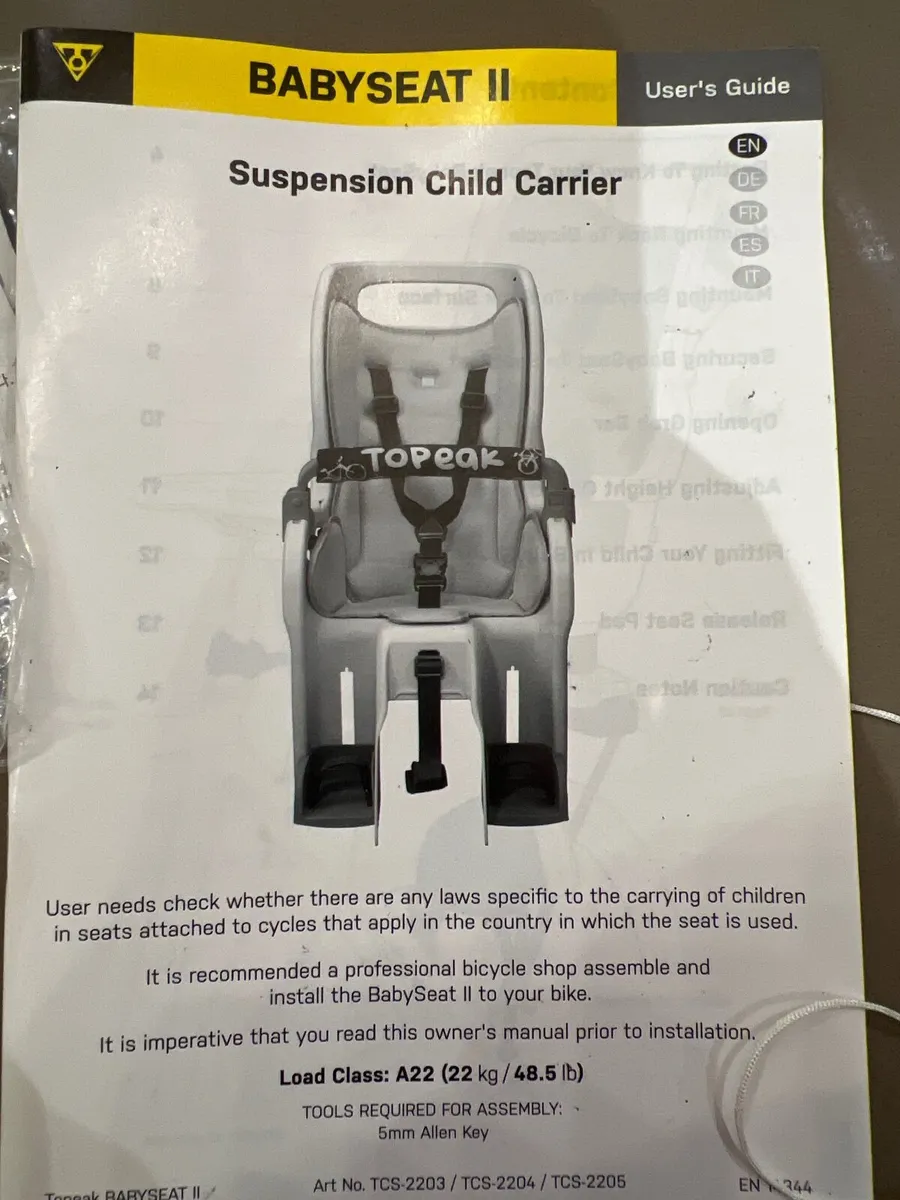 Bike seat for kids - Image 4