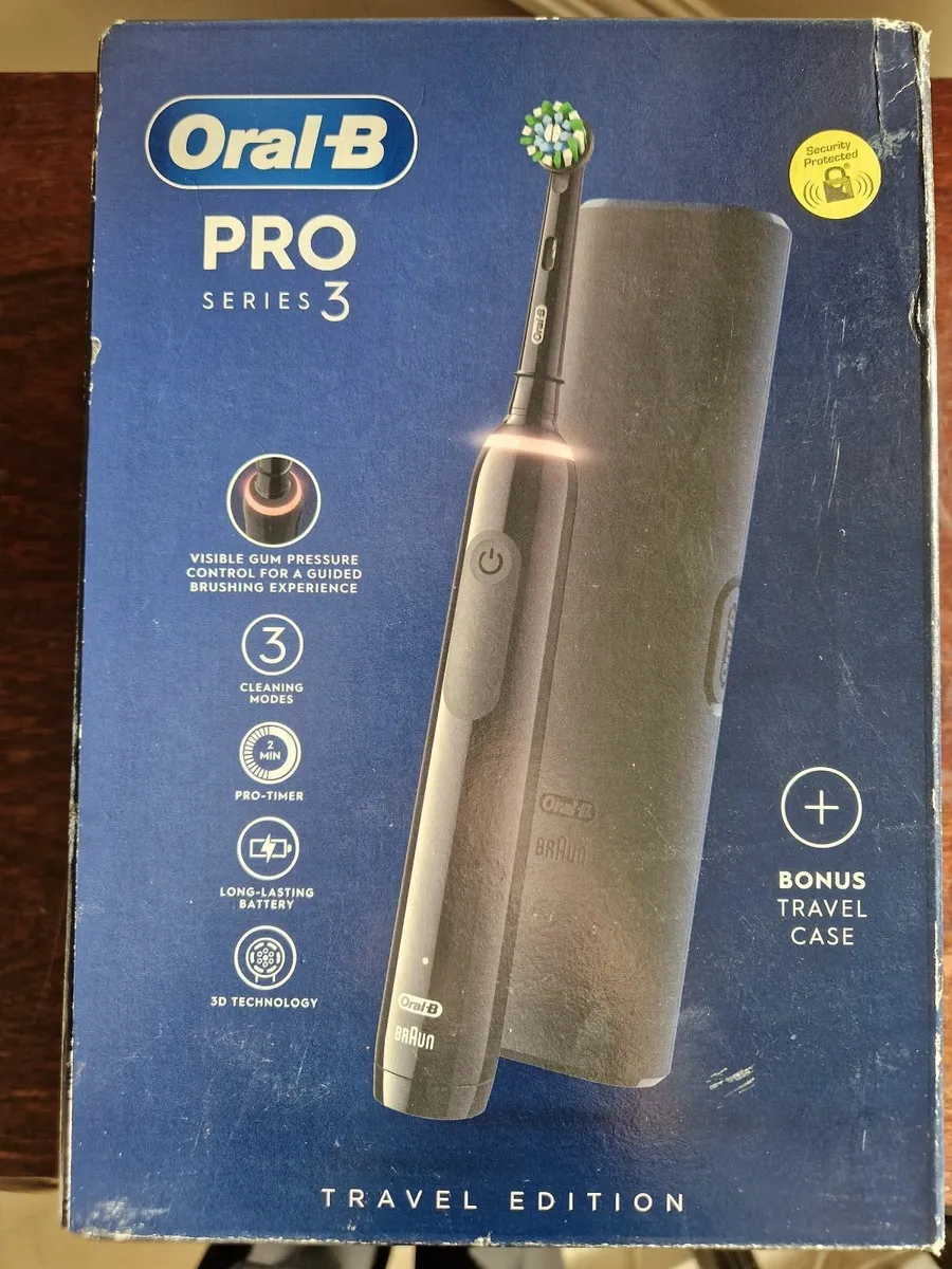 NEW AND SEALED ORAL B Pro Series 3, Black - Image 1