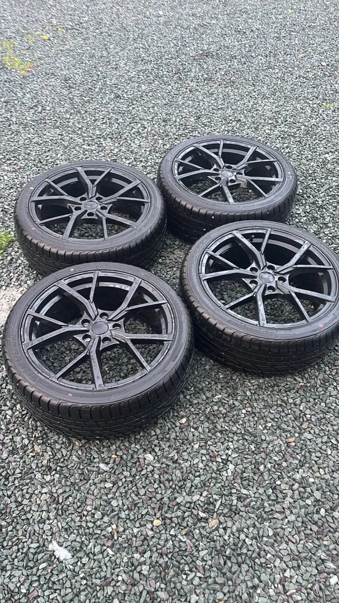Brand new 18 inch alloys and tyres - Image 1