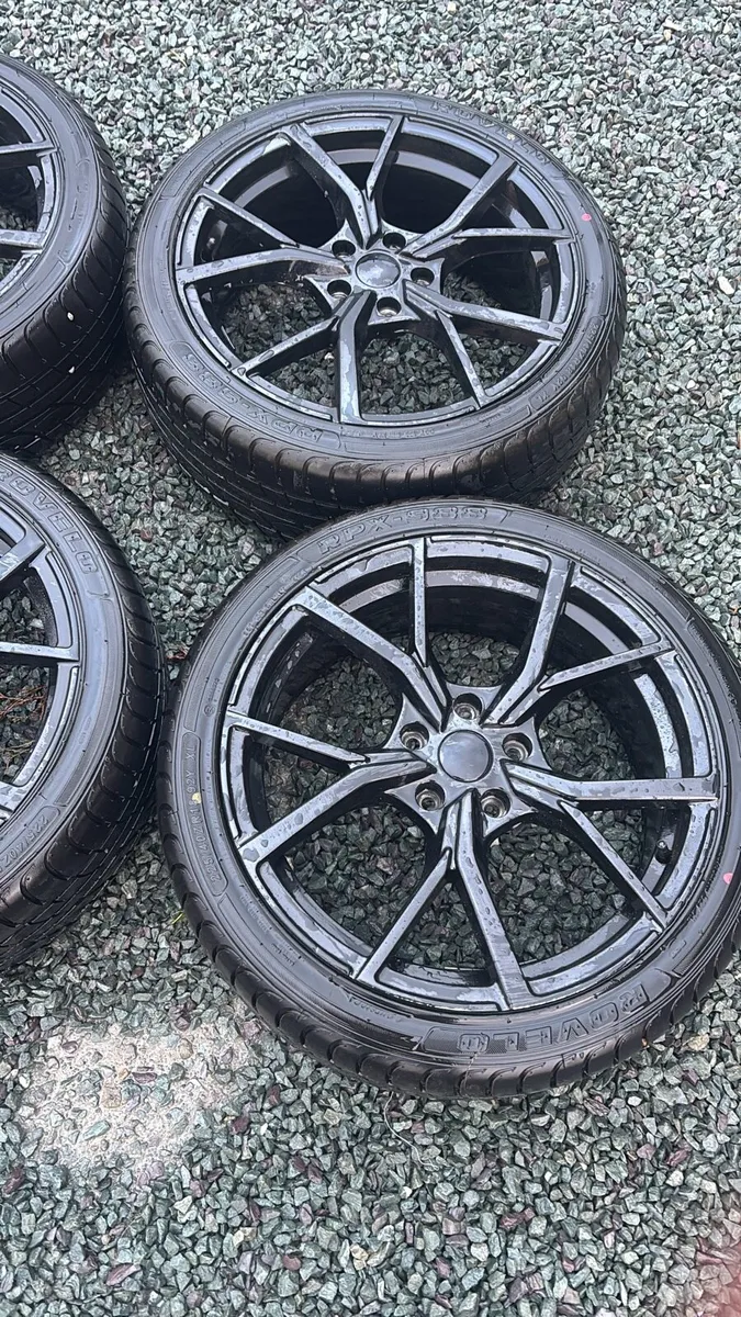 Brand new 18 inch alloys and tyres - Image 3