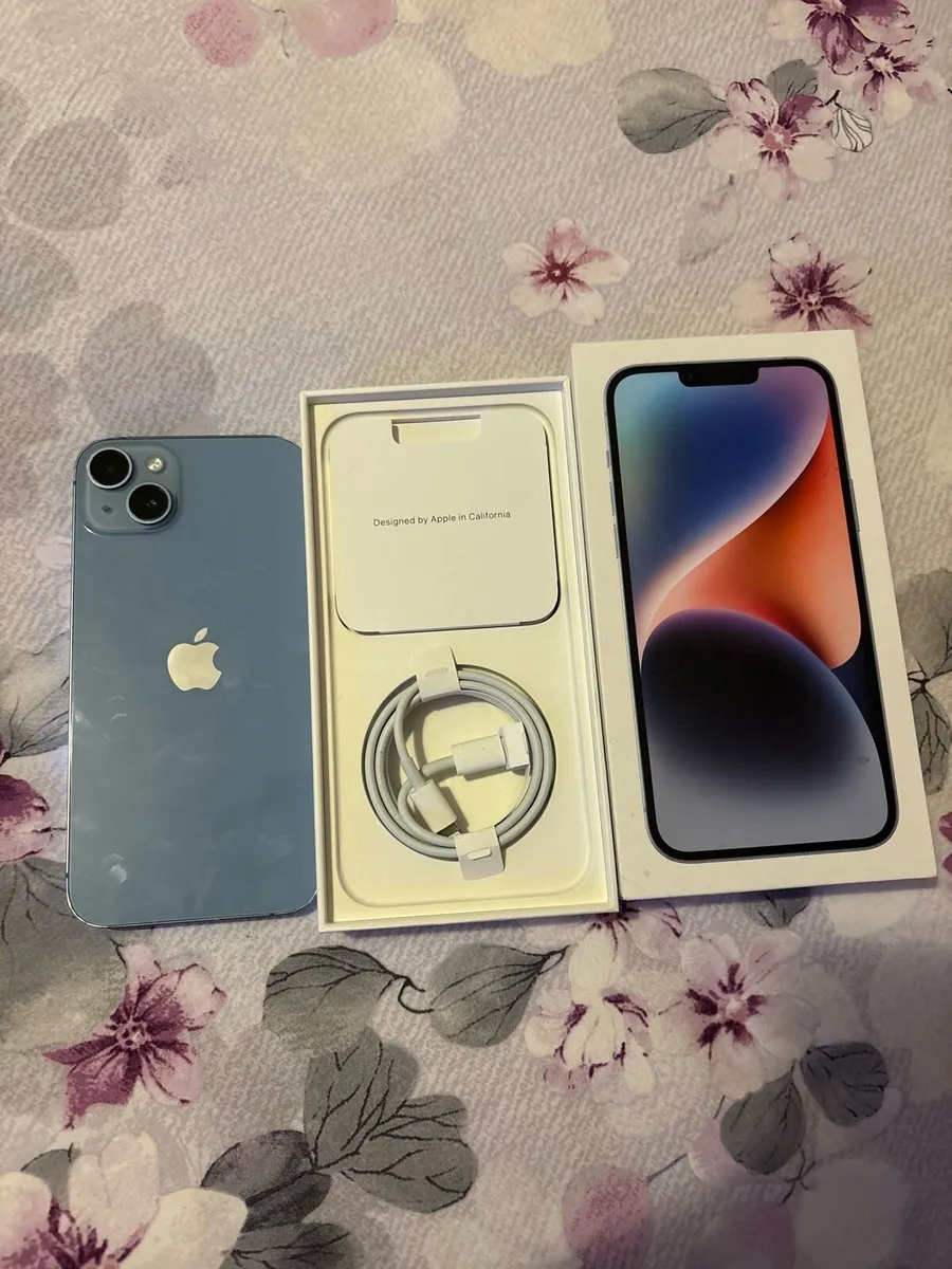 iPhone 14 Plus sim free 128GB blue with box - Image 2