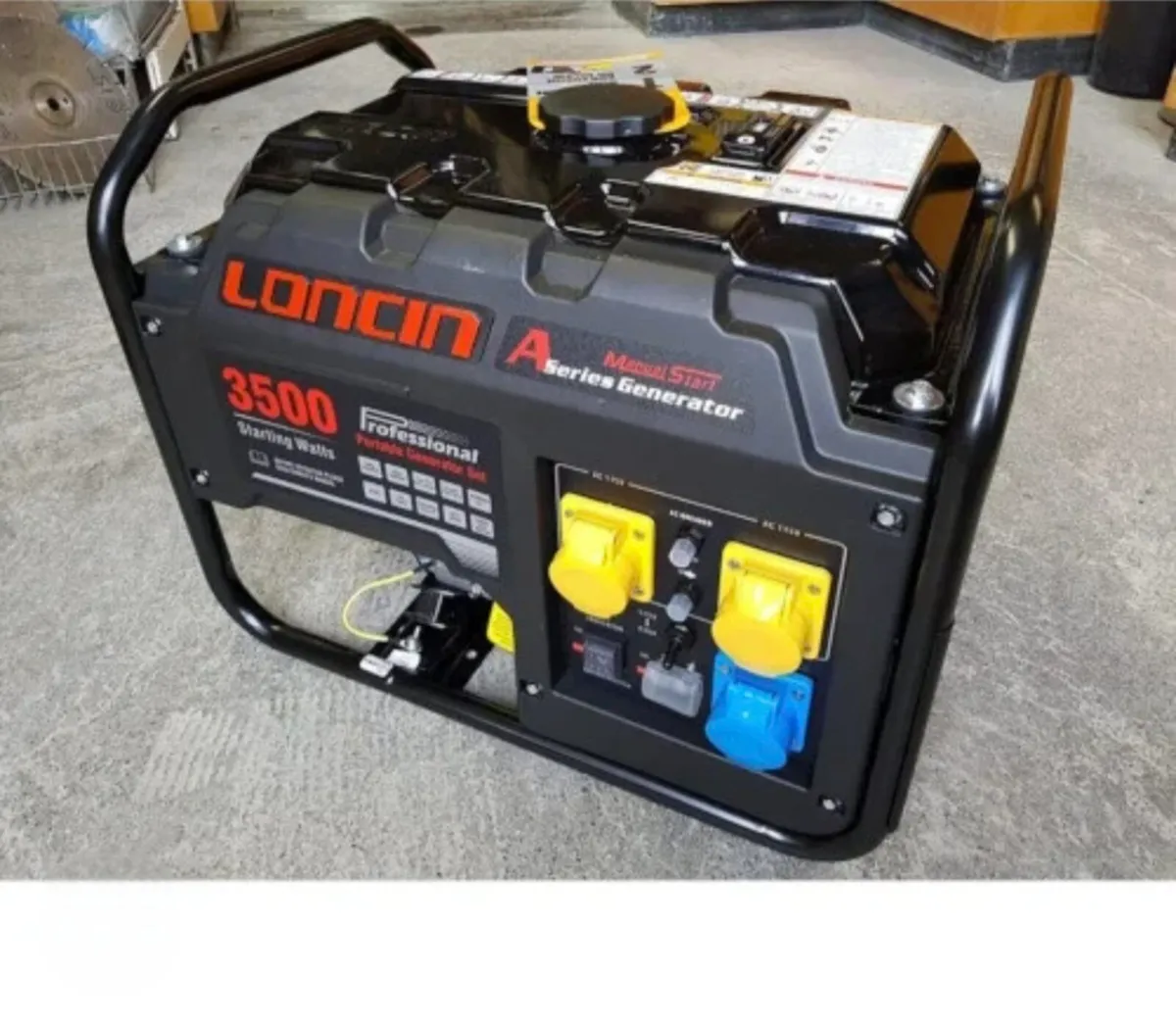 LONCIN LC3500 3.5KVA Petrol Generator - Image 1