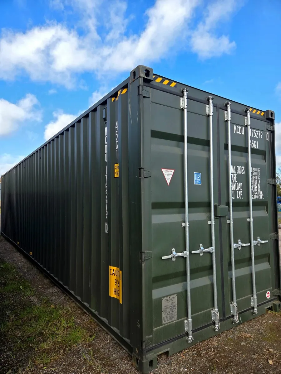 NEW 40ft & 20ft Containers Available in Green 2025 - Image 1