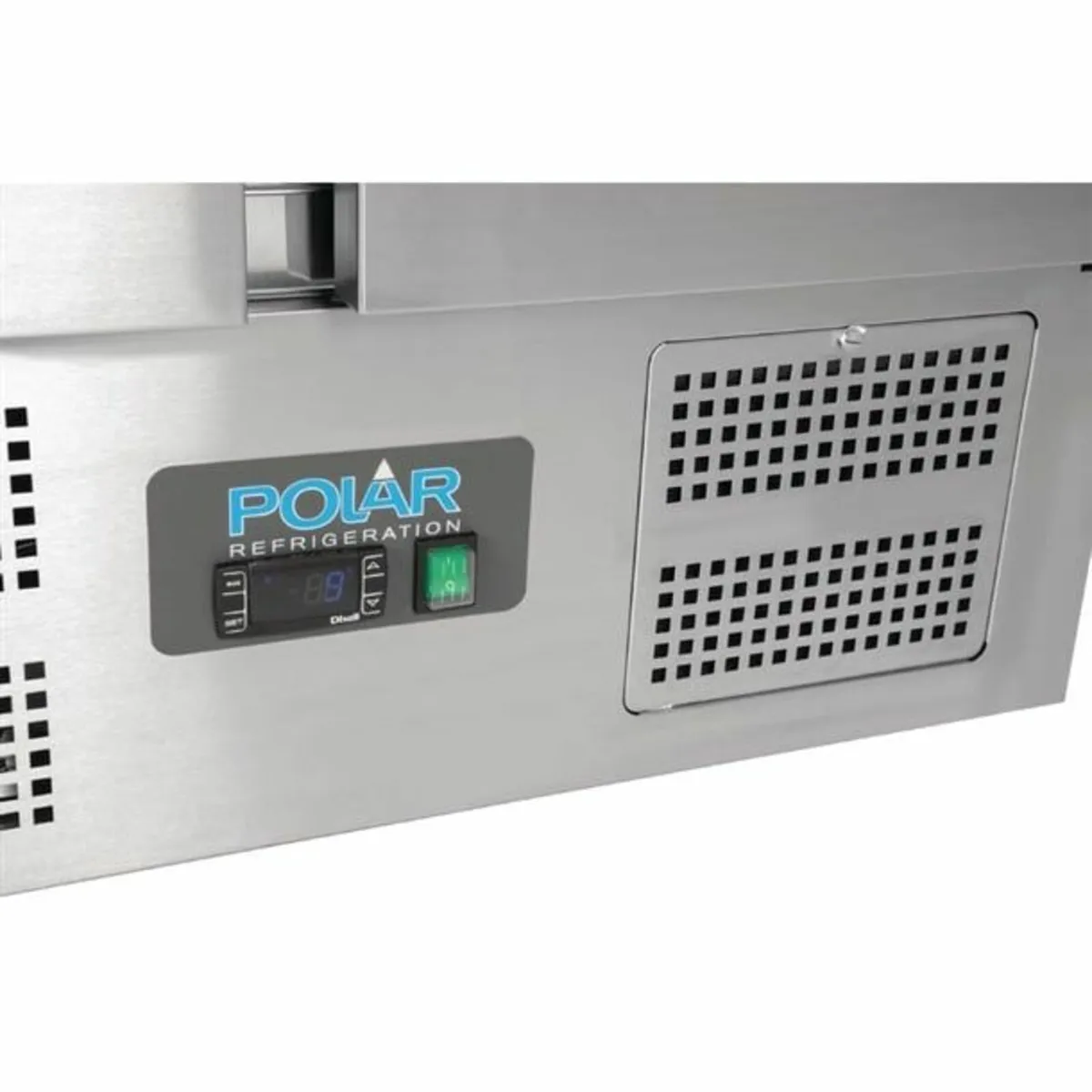 Polar counter fridge with drawers and door - Image 3