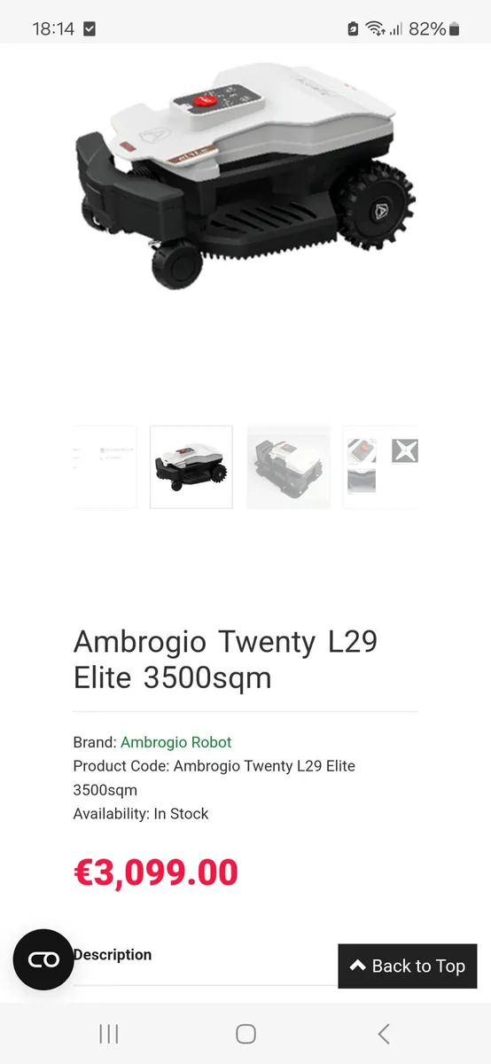 Ambrogio L29 elite Brand new in box. - Image 1