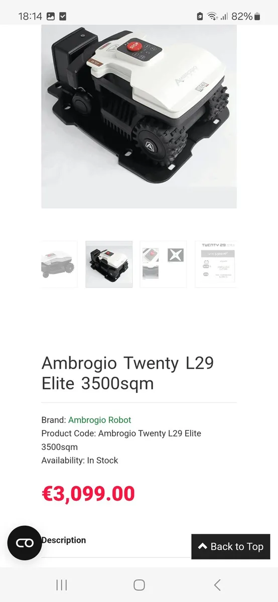 Ambrogio L29 elite Brand new in box. - Image 2
