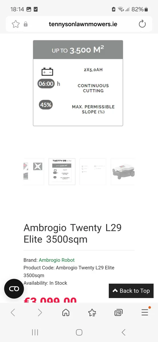Ambrogio L29 elite Brand new in box. - Image 3