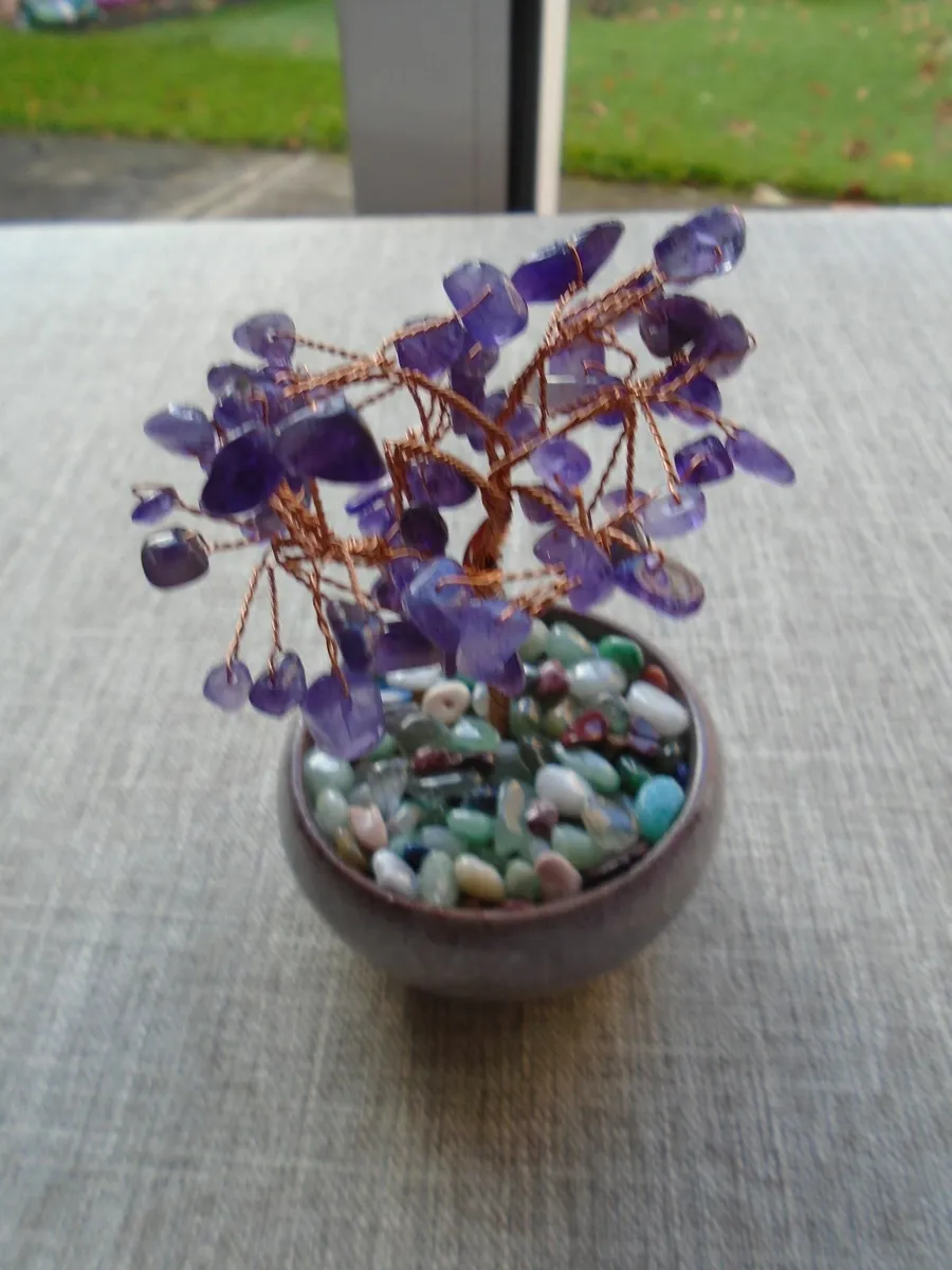 Amethyst tree. Gemstone tree,Ornament - Image 2