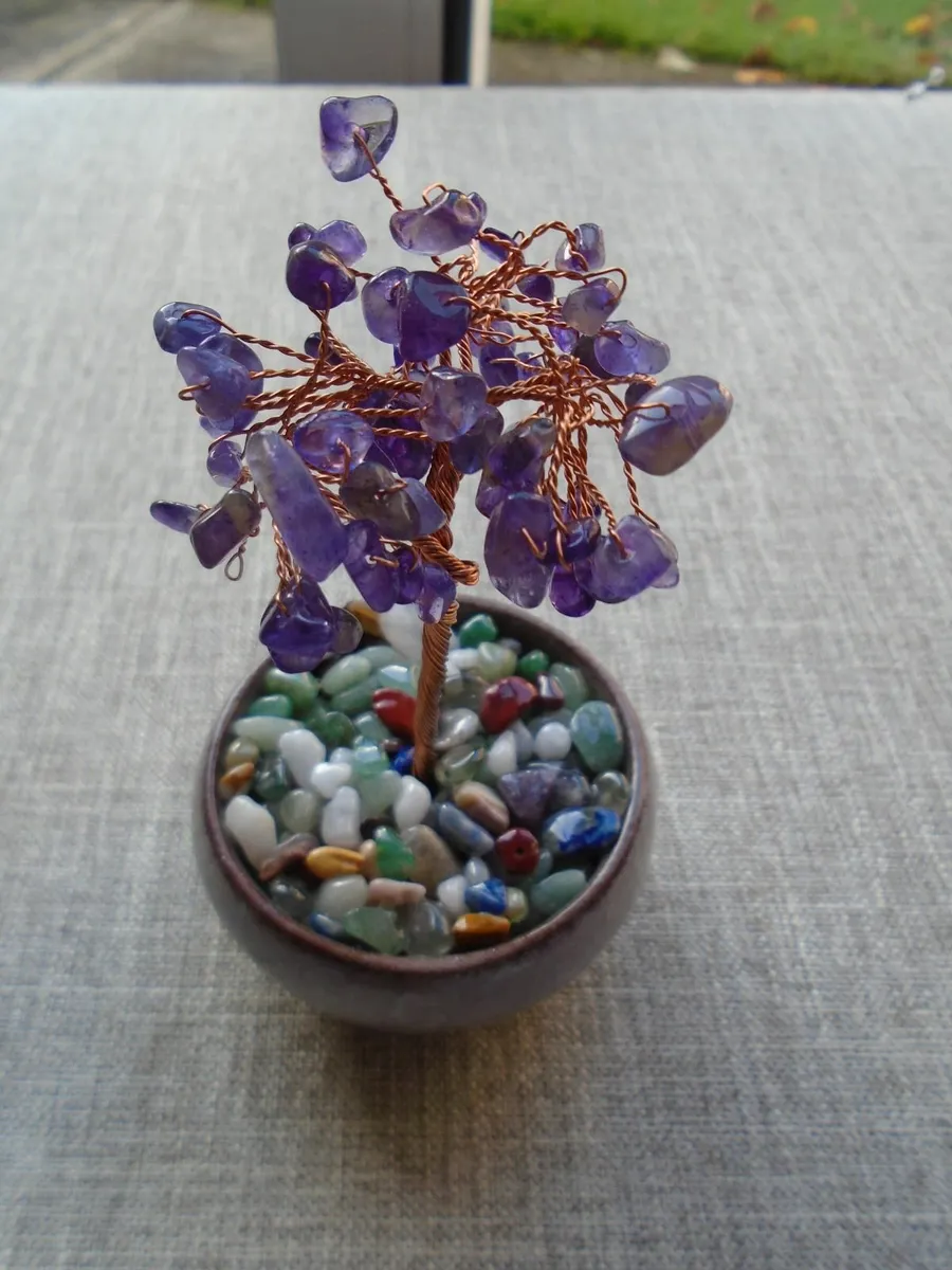 Amethyst tree. Gemstone tree,Ornament - Image 3
