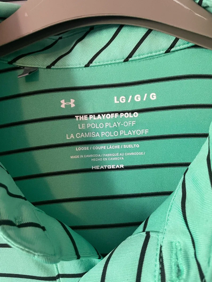 Under Armour Golf Shirt Large - Image 4
