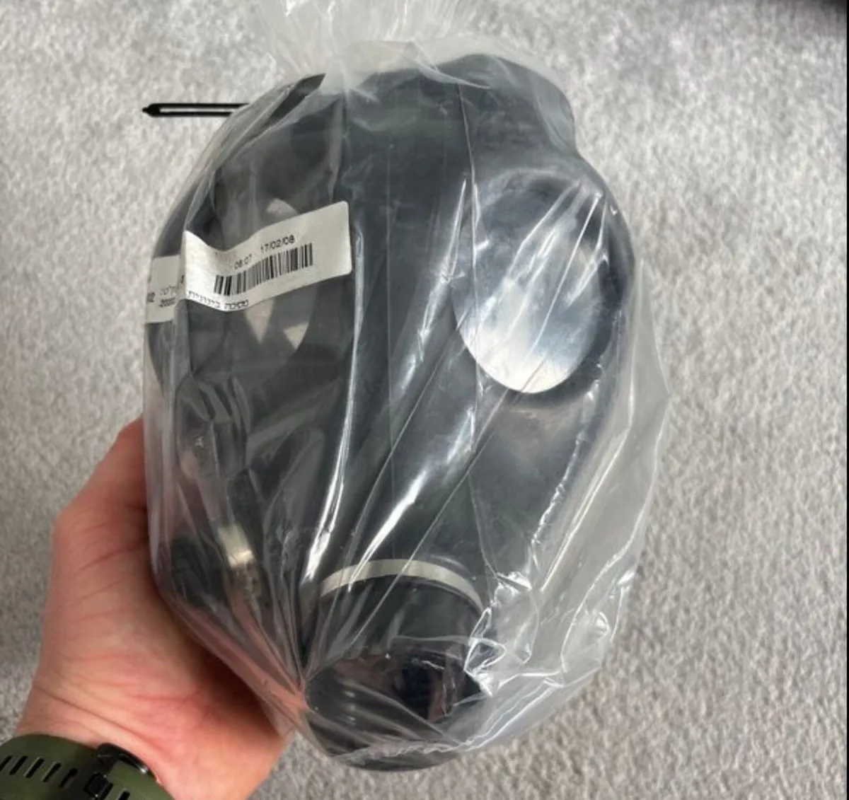 CBRN Israeli gas mask with NBC protection. New - Image 1