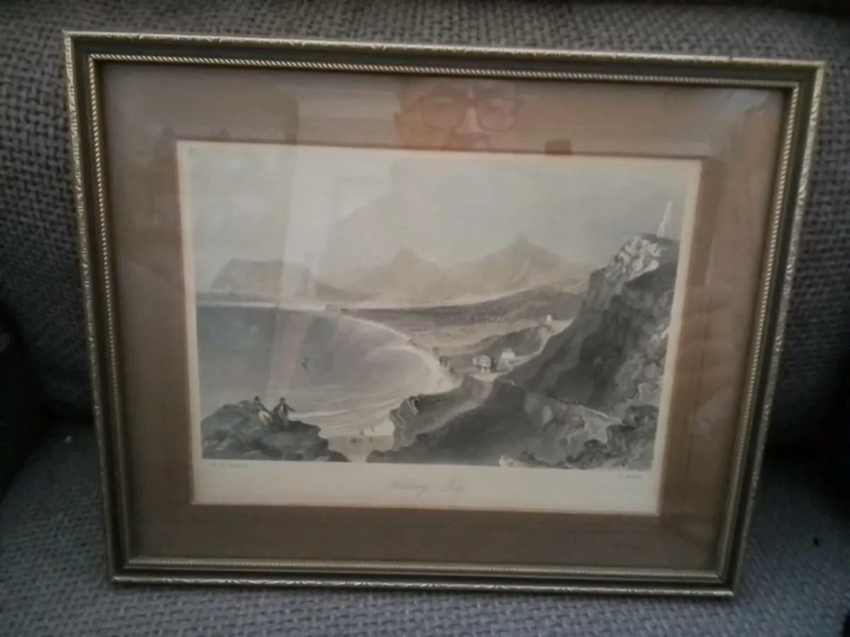 Vintage print of Killiney Bay - Image 1