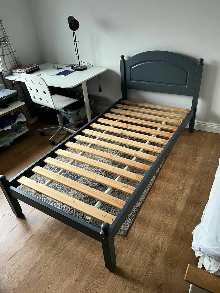 Single Bed - Solid wood Painted - Image 1