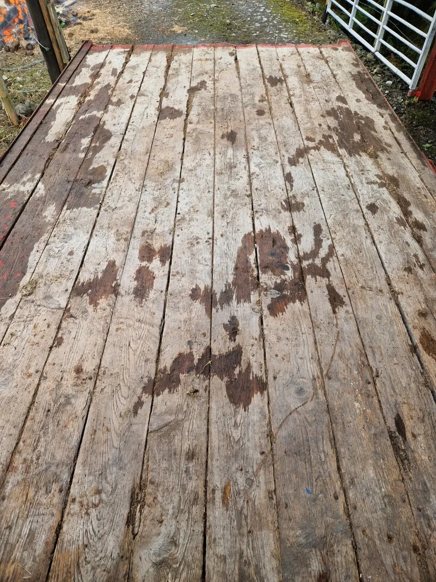 12 x 7 non tipping trailer - Image 4