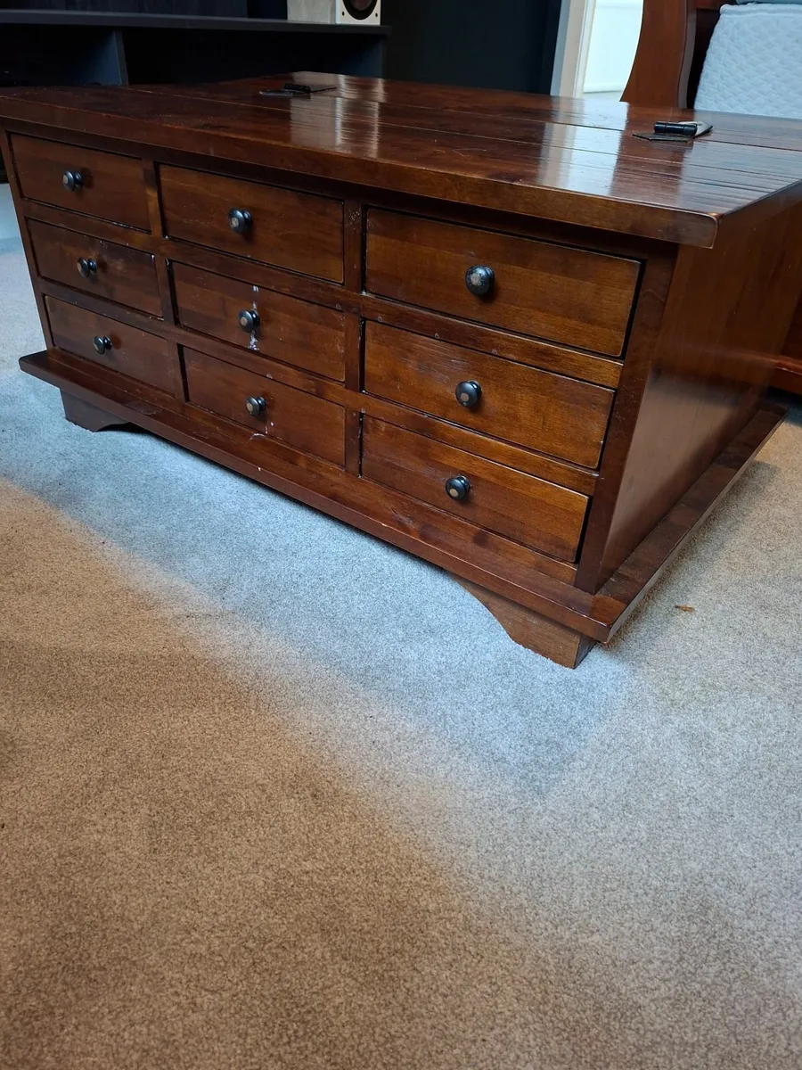 Coffee table , opium chest - Image 3