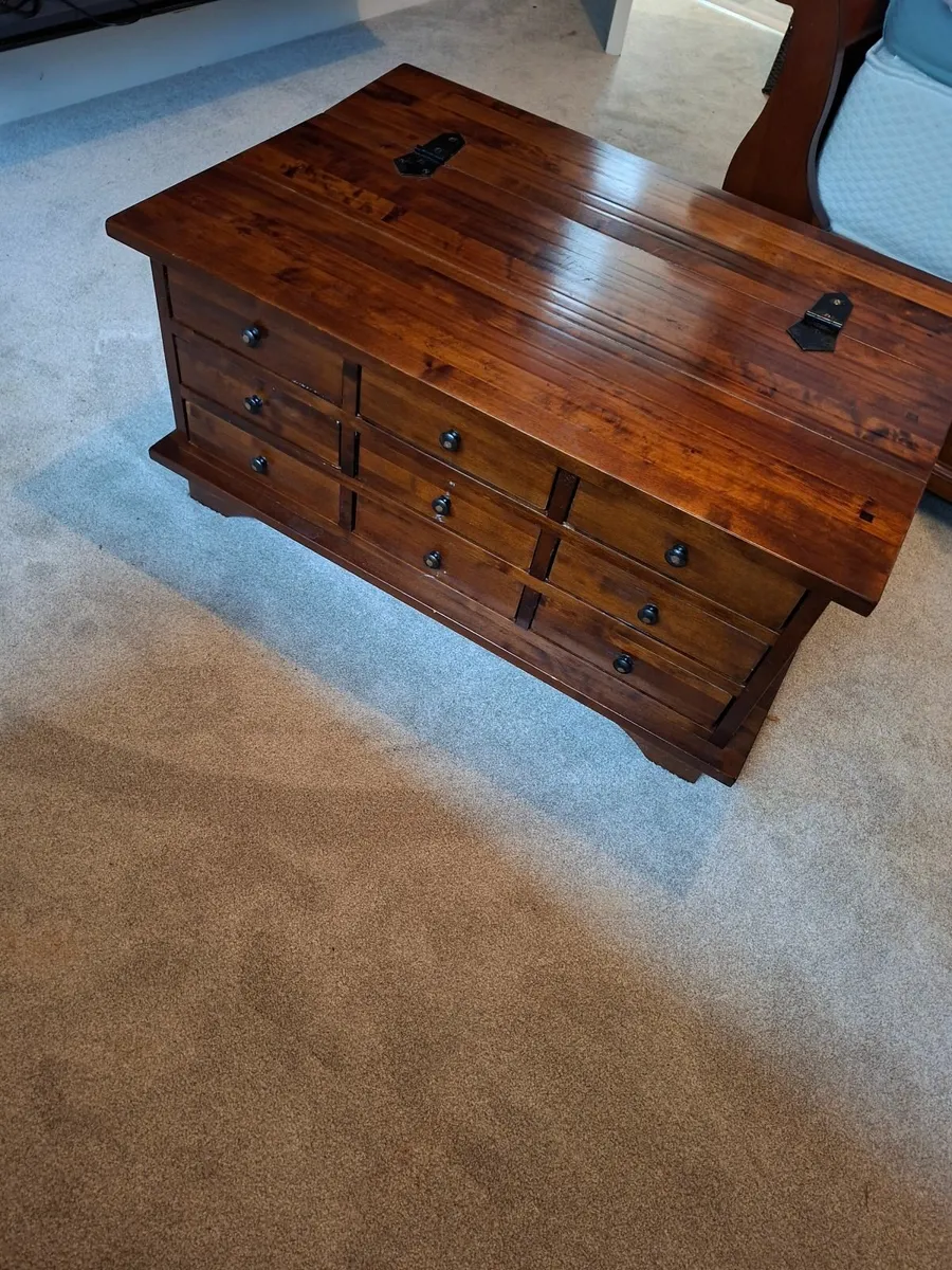 Coffee table , opium chest - Image 4