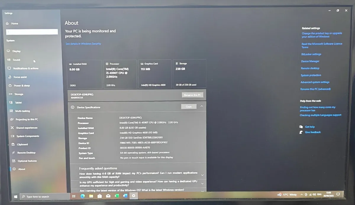 Lenovo ThinkCentre M93p Tiny PC for sale - Image 2