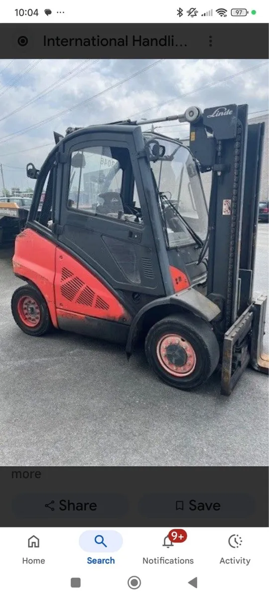 Linde forklift looking for - Image 1