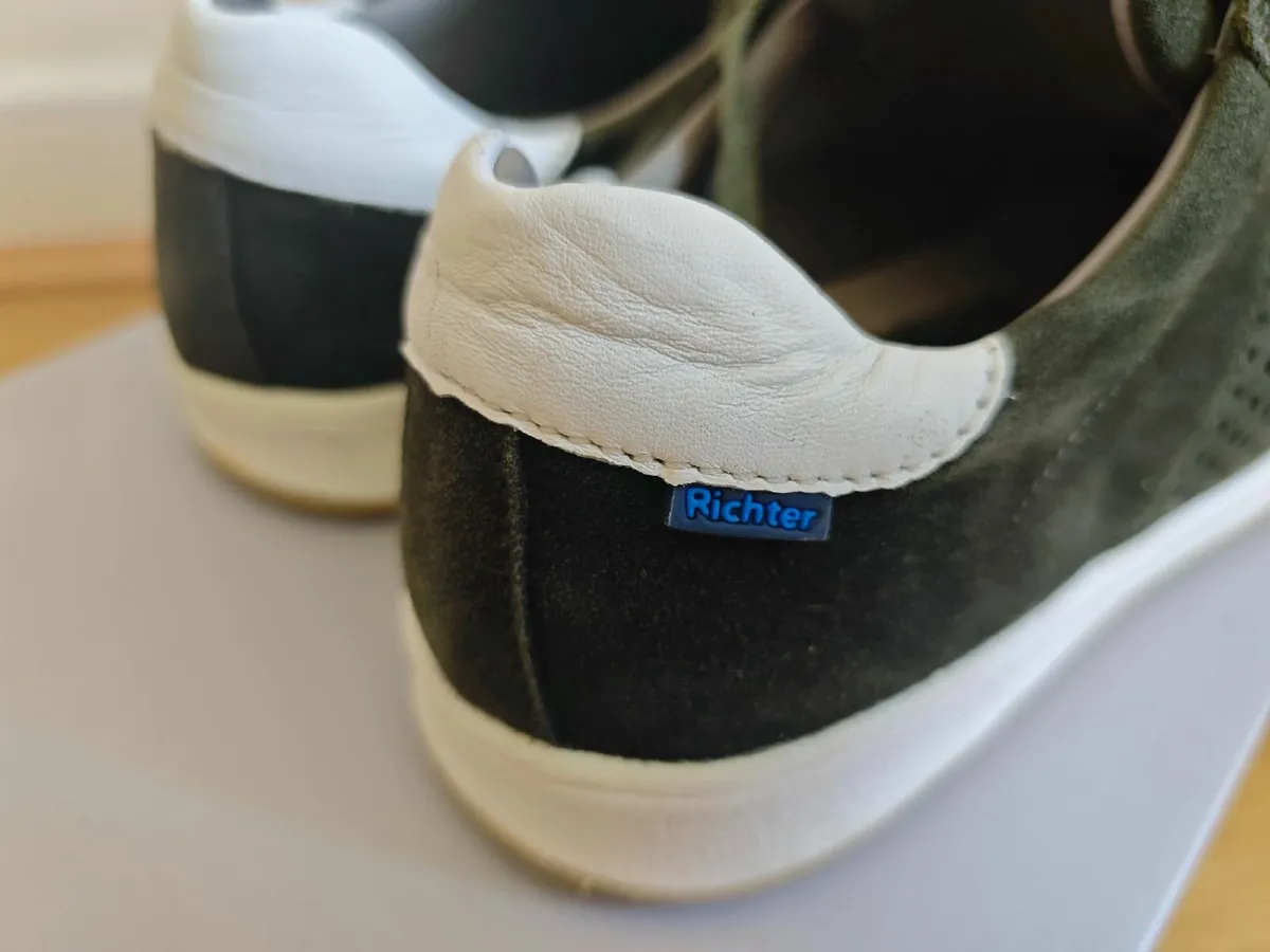 Richter Special Sneaker Green White Trainers - Image 2