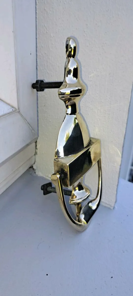 2  brass  door strikers €40 each - Image 4