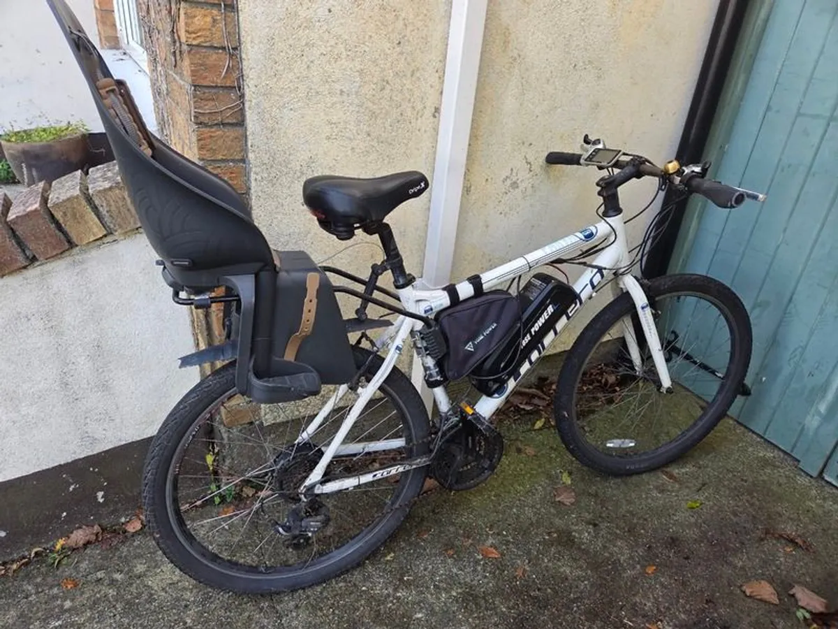 Carrera Parva Size L + Yose Power 350W Electric Kit + Optional Urban Iki Child Seat - Image 1