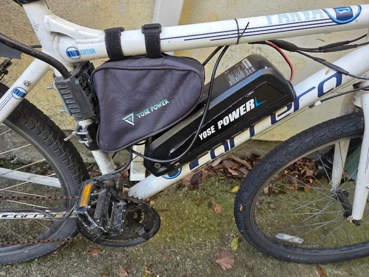 Carrera Parva Size L + Yose Power 350W Electric Kit + Optional Urban Iki Child Seat - Image 3