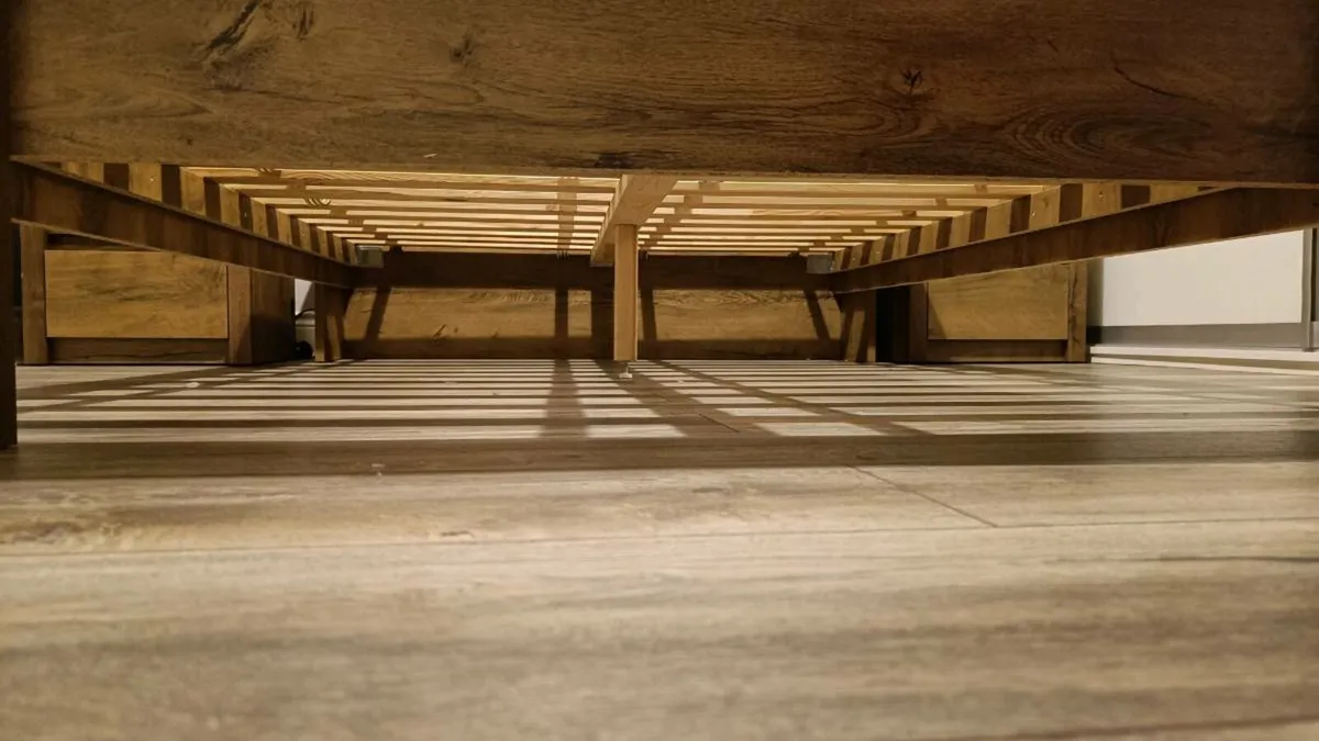 JYSK VEDDE Bed Frame + Bedside Lockers - Image 4