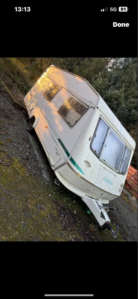 Elddis 4 berth caravan