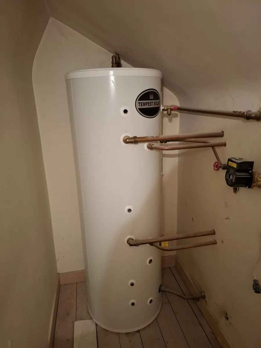 Tempest Solar – Unvented Hot Water Cylinder - Image 1