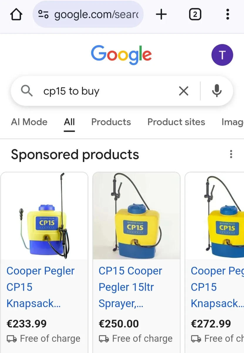 Cooper Pegler CP15 Knapsack Sprayer - Image 2