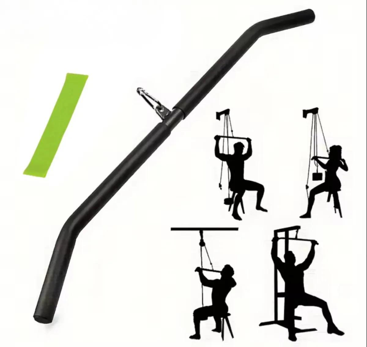 Heavy Duty Lat Pull Down Bar Grip Rod - Image 1
