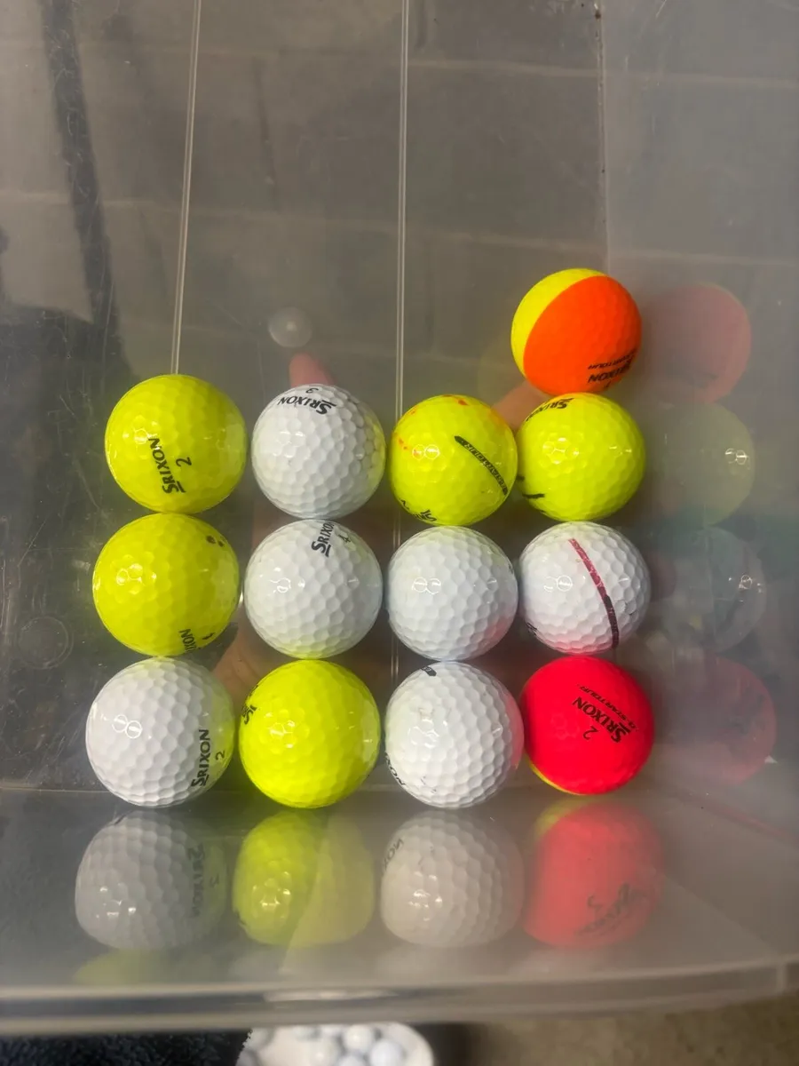 13 Srixon Q-Star golf balls