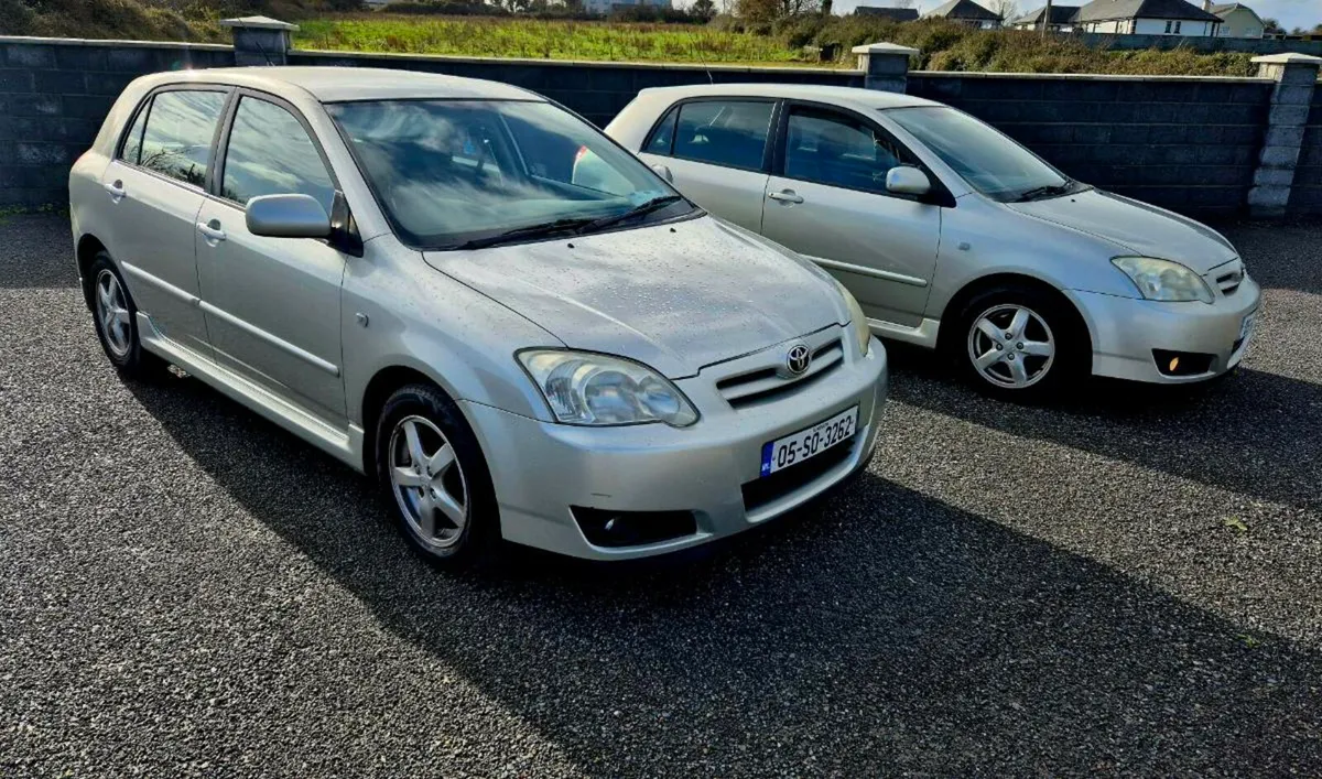 2XTOYOTA COROLLA 1.4VVTI - Image 1