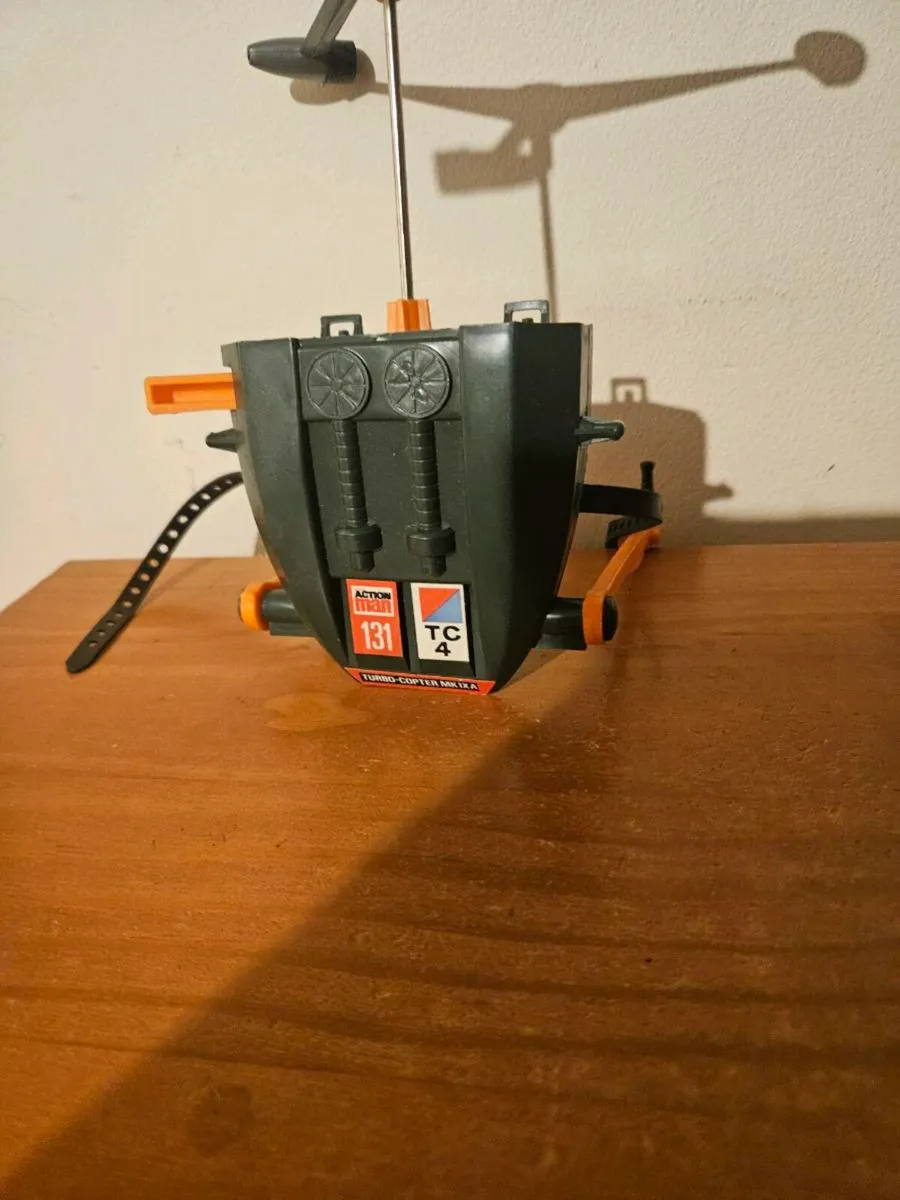 Vintage 1970's Action Man Turbo Copter - Image 3