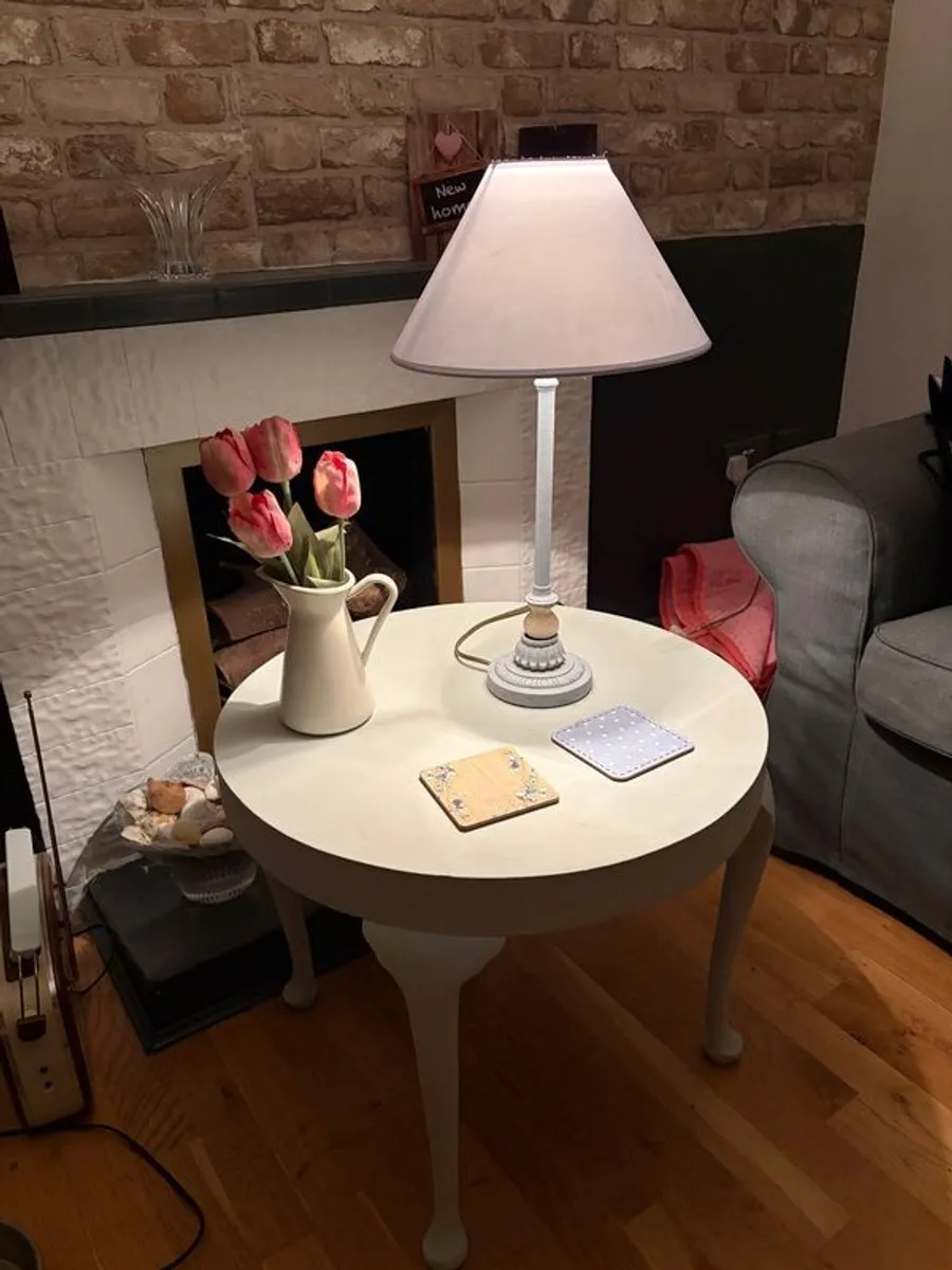 Table and Lamp - Image 1