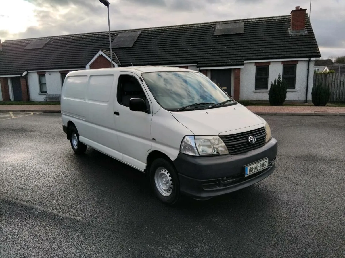 Low mileage 2008 hiace test 20/04/26 - Image 2