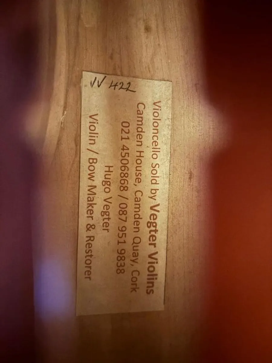 1/4 Size Cello - Image 4