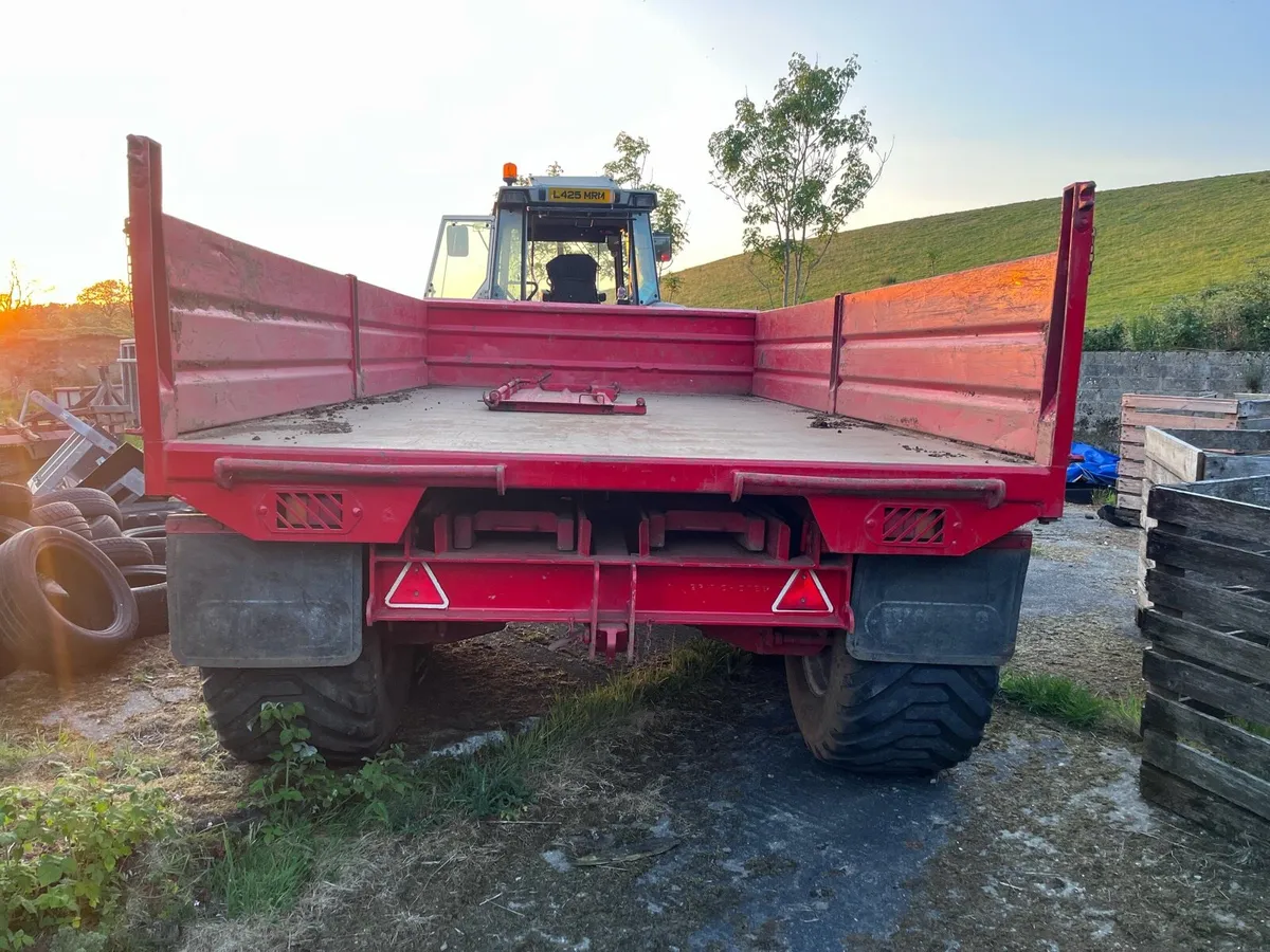Woods 14x8 tipping trailer - Image 2