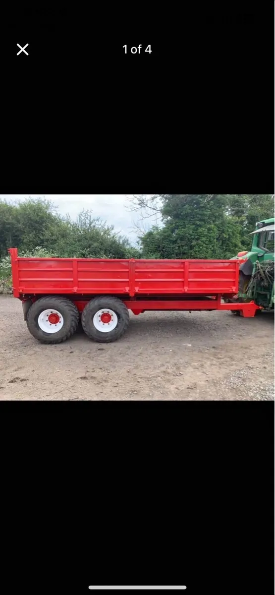 Woods 14x8 tipping trailer - Image 4