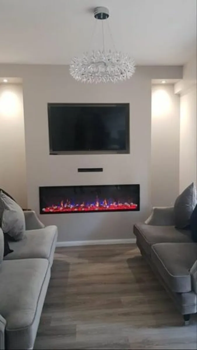 60" Electric fireplace. FREE delivery all Ireland - Image 2