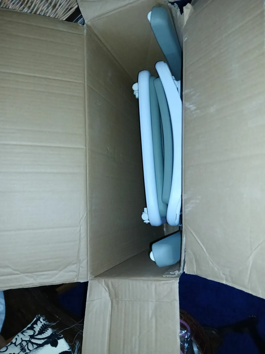 Nymas Wall Mounted Shower Seat with Back Rest - Image 2