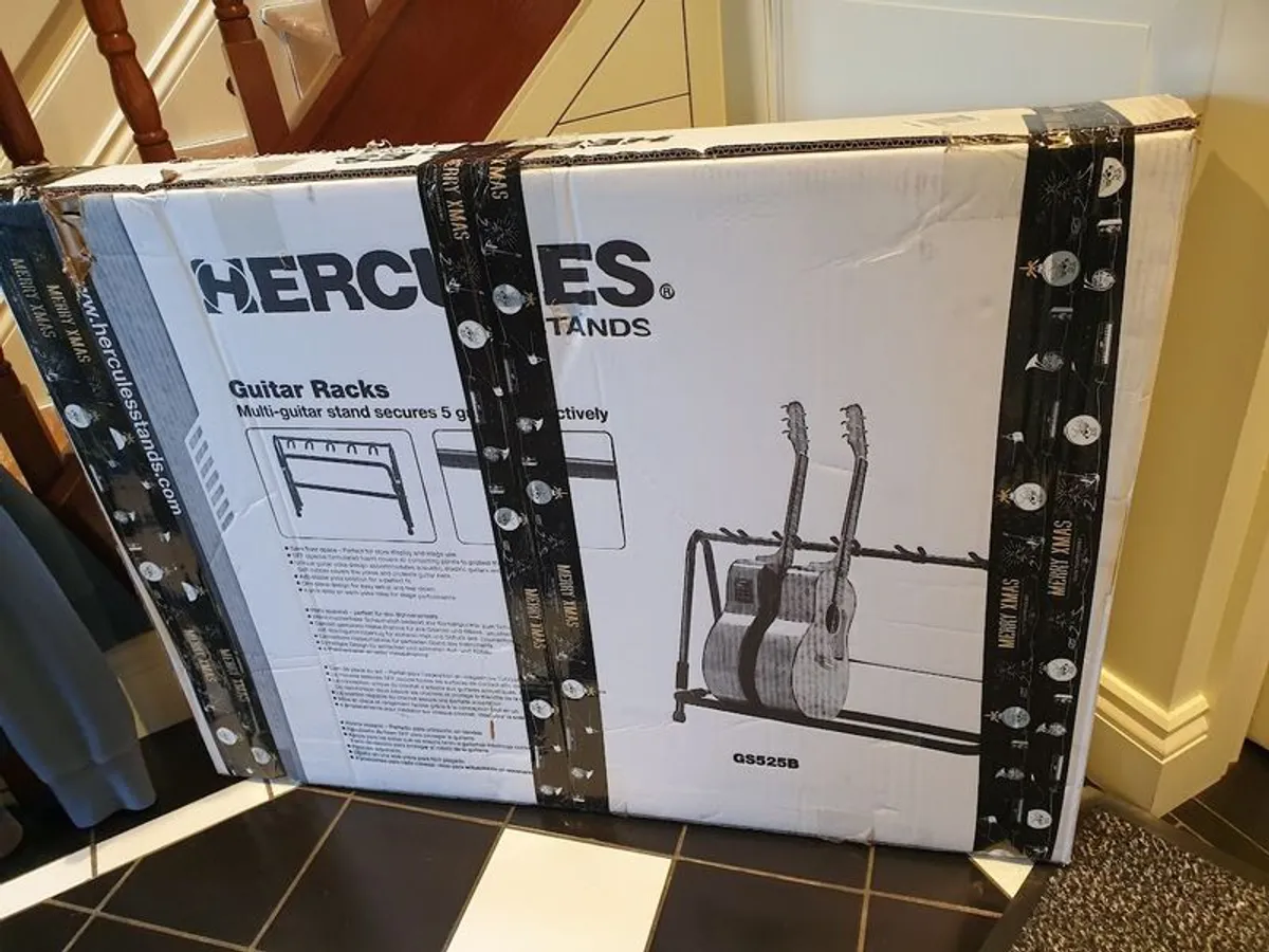 Hercules GS525B 5 Guitar Display Rack - Image 2