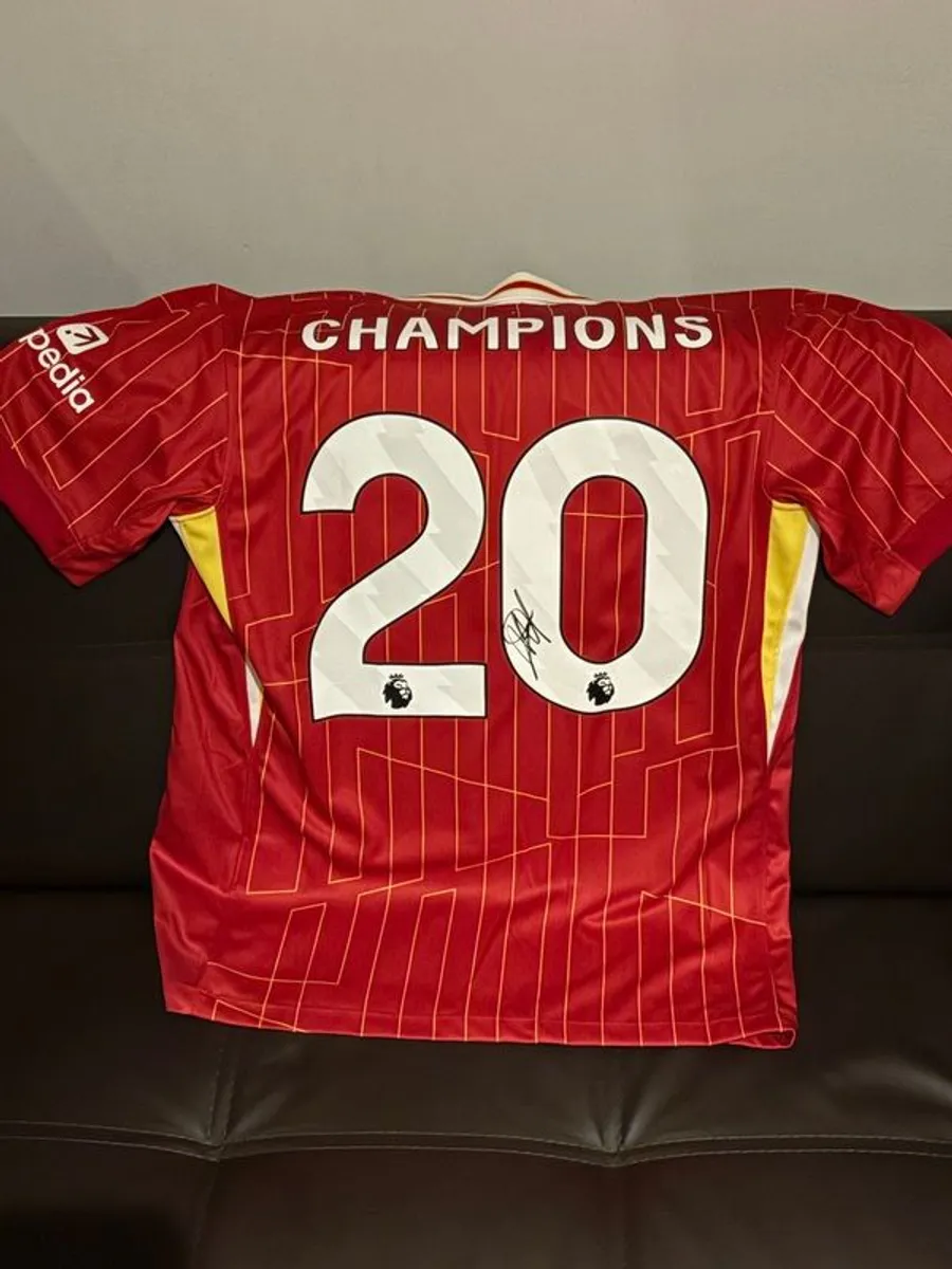 Arne Slot signed Liverpool jersey - Image 1