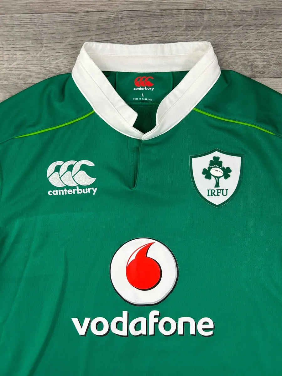 Canterbury Ireland Rugby Jersey Shirt Mens Large - Image 3