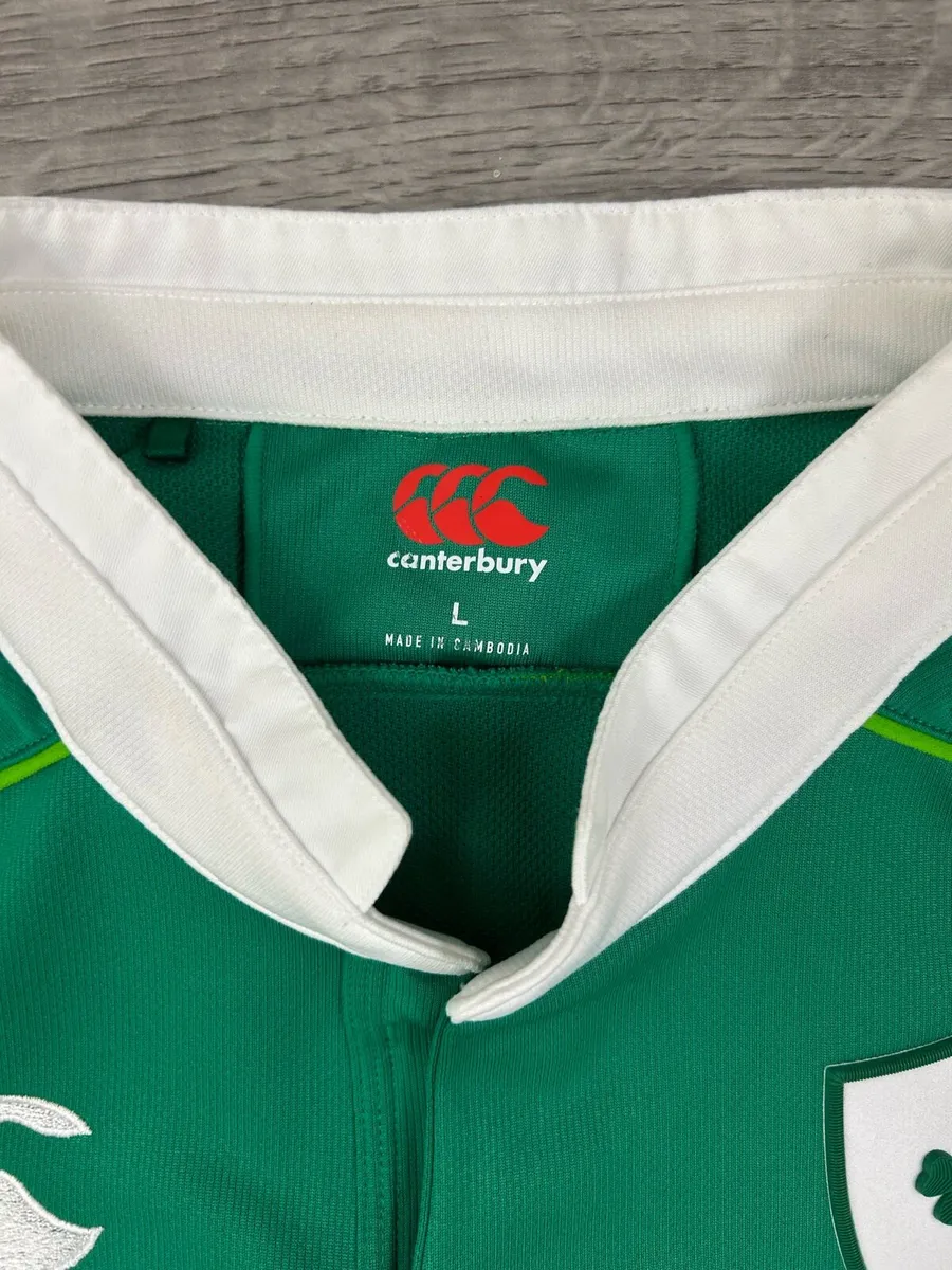 Canterbury Ireland Rugby Jersey Shirt Mens Large - Image 4