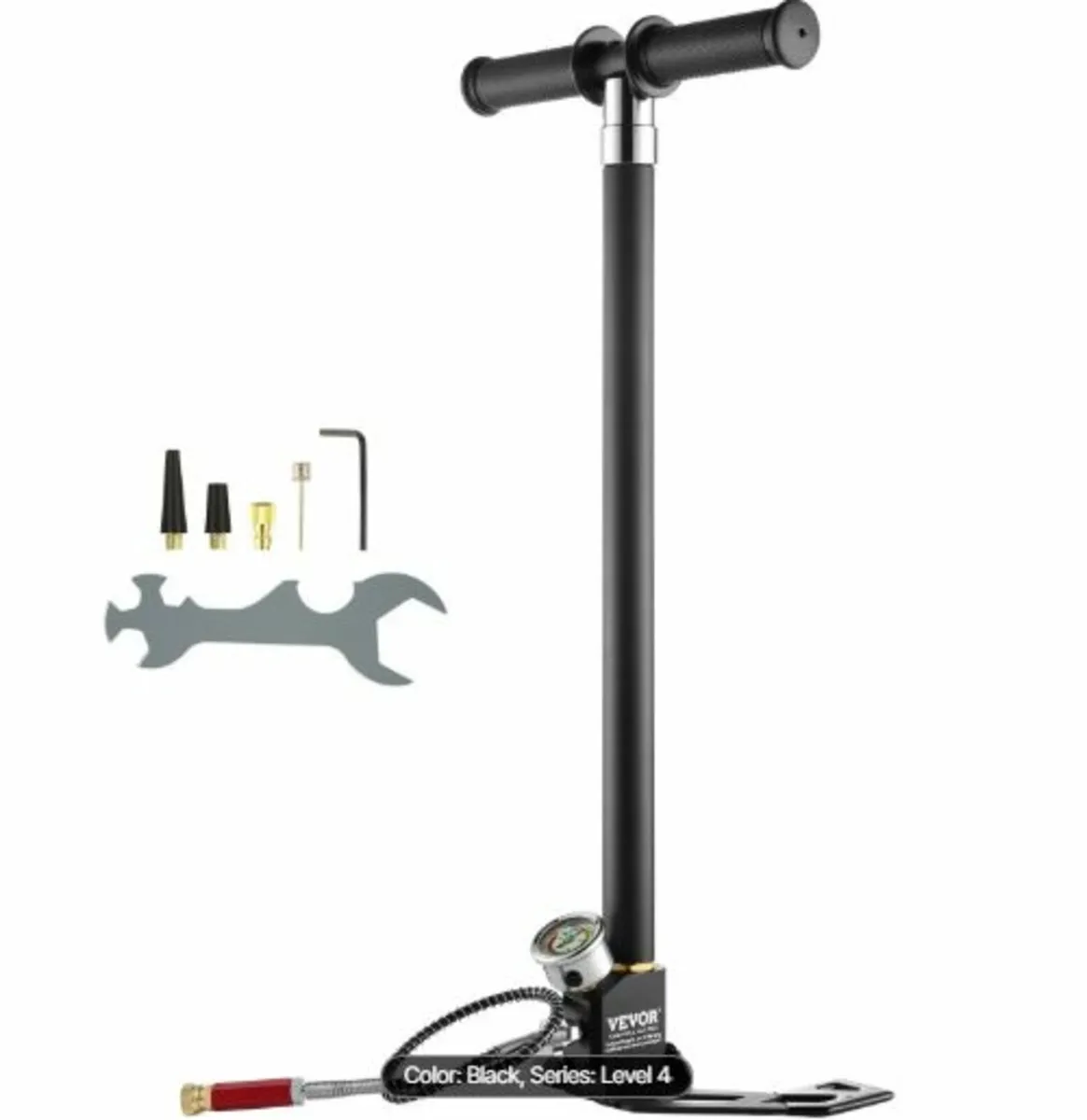 PCP Hand Pump,4 Stage, 30Mpa 4500PSI High Pressure - Image 1