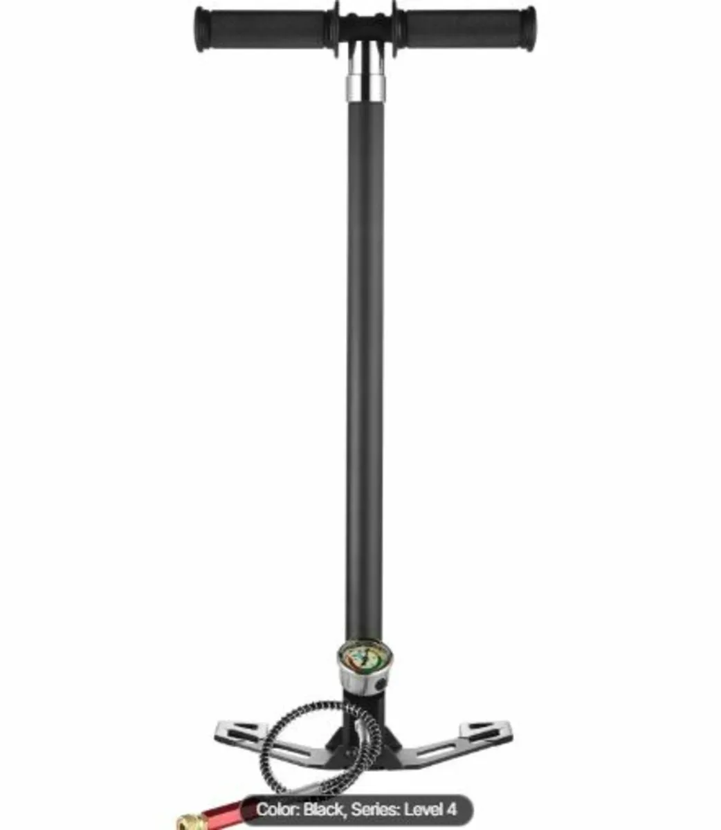 PCP Hand Pump,4 Stage, 30Mpa 4500PSI High Pressure - Image 4