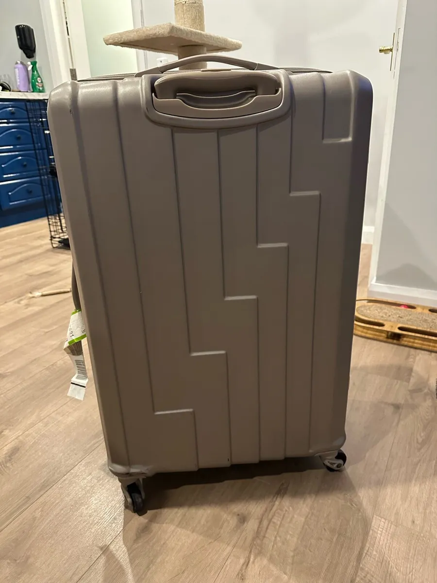 Champagne Color Suitcase - Image 2